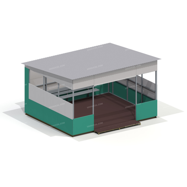 004390 - Теневой навес (фанерный пол) - детальное фото