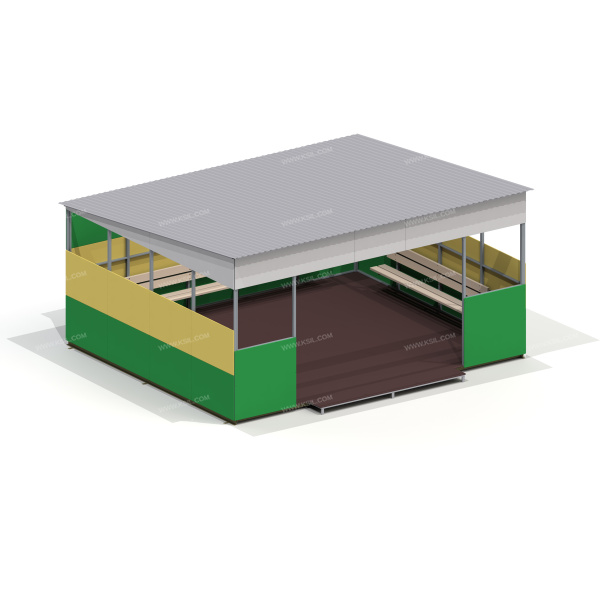 004383 - Теневой навес 5х6 - детальное фото