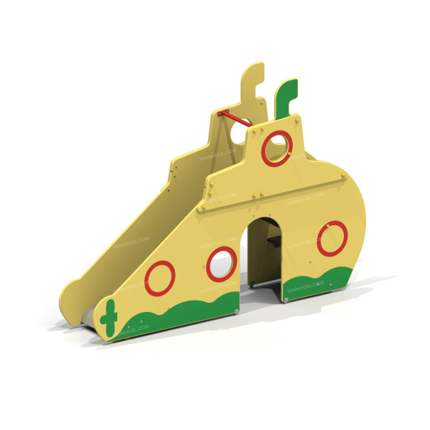 004214 - Горка «Подводная лодка» - детальное фото