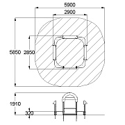 План-схема: 004256 - Песочный дворик