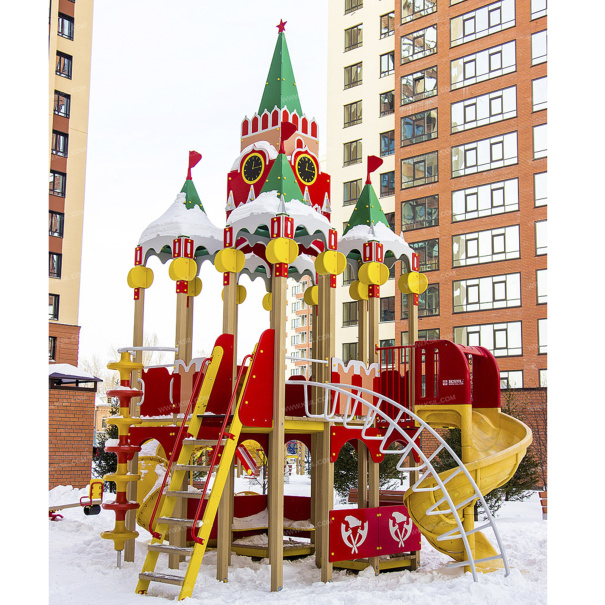 005673 - Детский игровой комплекс «Кремлевские башни» - фото пример 1