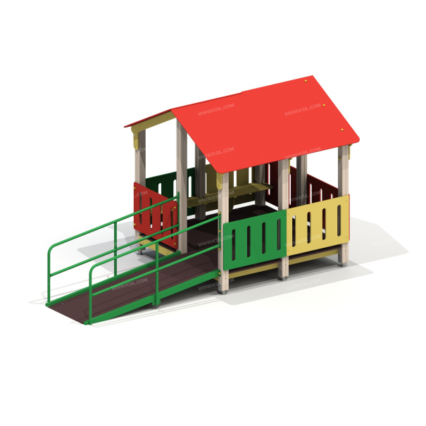 004350 - Манеж с одним входом - детальное фото