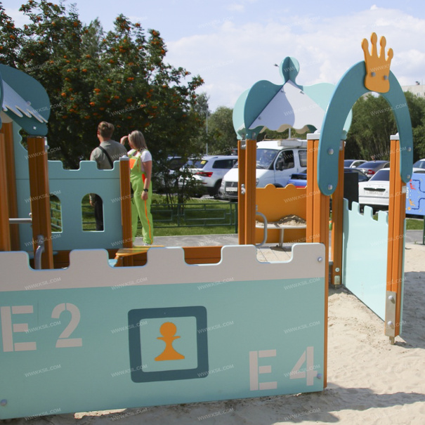 004269 - Песочный дворик «Шахматный клуб» - фото пример 2