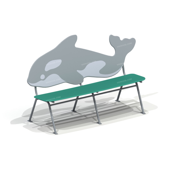 002414 - Скамейка детская «Косатка» - детальное фото