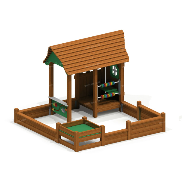 004358 - Песочный дворик - детальное фото