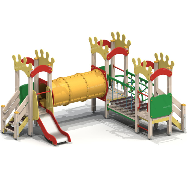 005154 - Детский игровой комплекс «Мини-королевство» - детальное фото