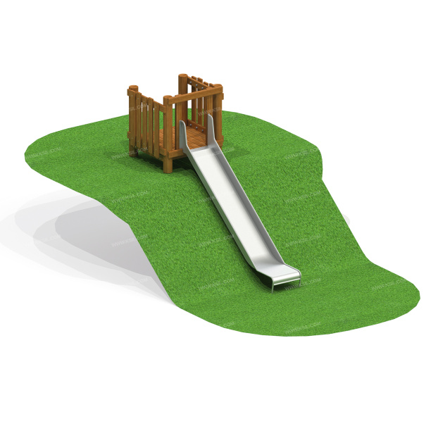 004208 - Горка на склоне - детальное фото