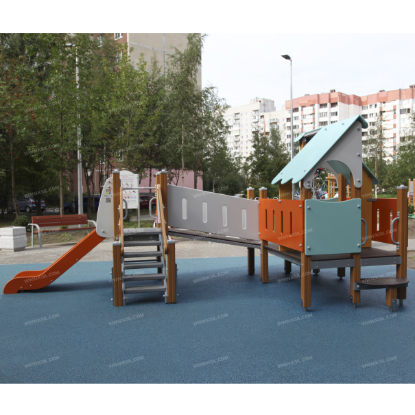 005104 - Детский игровой комплекс - фото пример 1