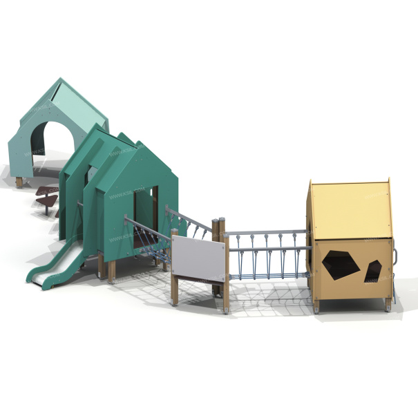 004336 - Детский игровой комплекс - детальное фото