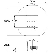 План-схема: 004301 - Манеж крытый
