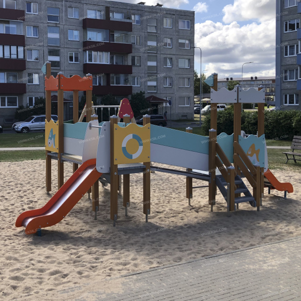 005282 - Детский игровой комплекс «Золотая рыбка» - фото пример 1