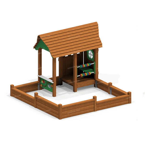 004359 - Песочный дворик «Ларикс» - детальное фото