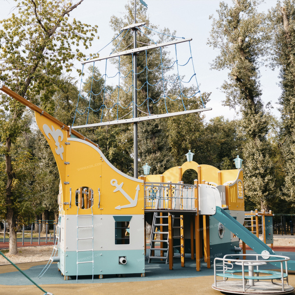 005688 - Детский игровой комплекс «Шхуна» - фото пример 2