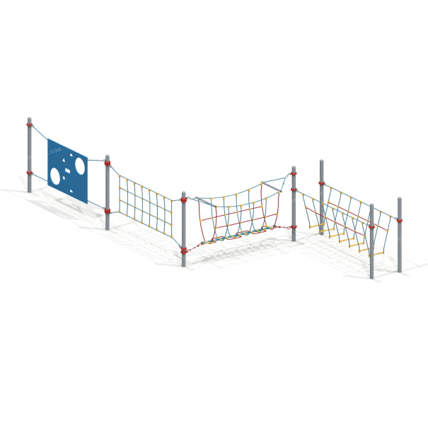 006420 - Канатный переход - детальное фото