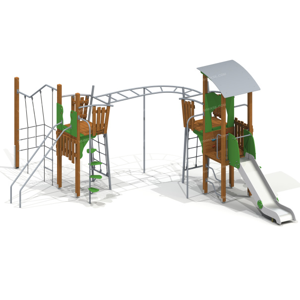 OO5484 - Детский игровой комплекс «Ларикс» - детальное фото