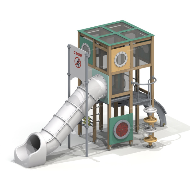 005466 - Детский игровой комплекс - детальное фото