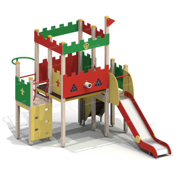 005297 - Детский игровой комплекс «Крепость» - детальное фото