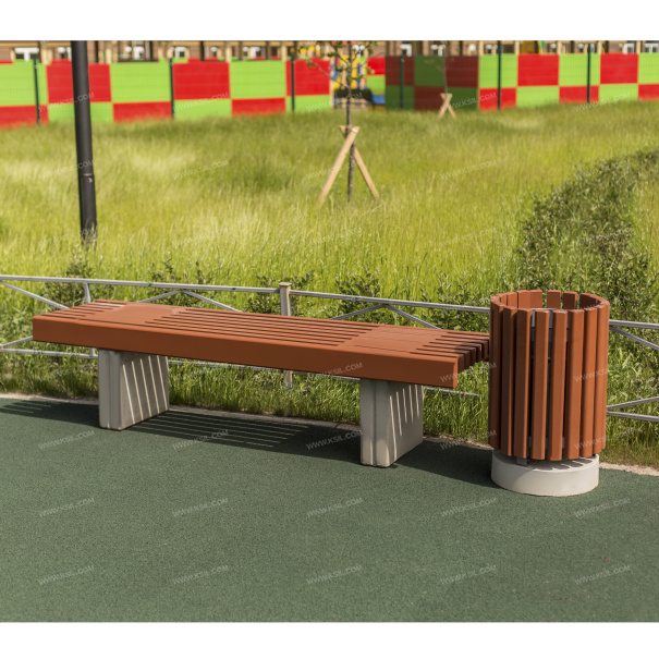 002102 - Скамья садово-парковая - фото пример 1