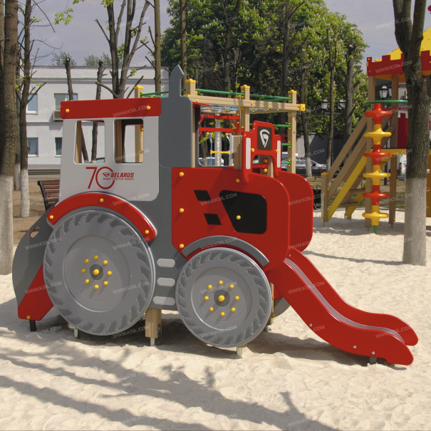 004436 - Детский игровой комплекс «Трактор» - фото пример 1