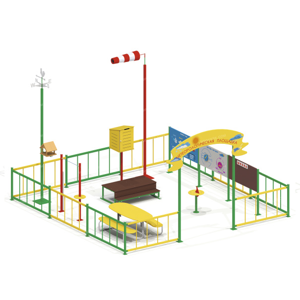 002571 - Метеорологическая площадка - детальное фото