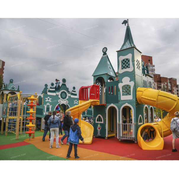 005632 - Детский игровой комплекс «Солнечный город» - фото пример 1