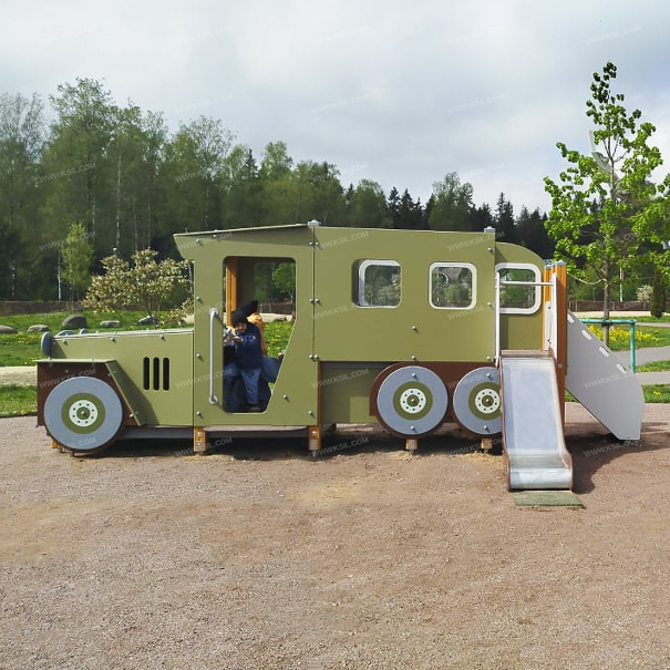 004442 - Детский игровой комплекс «Фургон» - фото пример 1