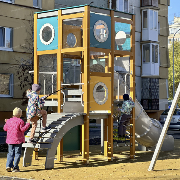 005466 - Детский игровой комплекс - фото пример 1