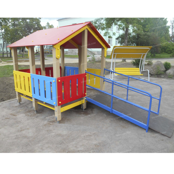 004350 - Манеж с одним входом - фото пример 1