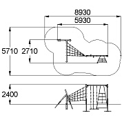 План-схема: 006385 - Детский спортивный комплекс