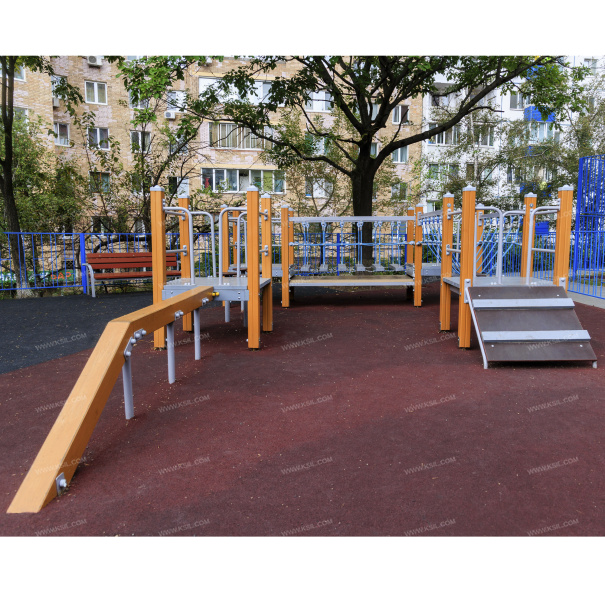 006318 - Детский спортивный комплекс «Мостики с переправой и бумом» - фото пример 2