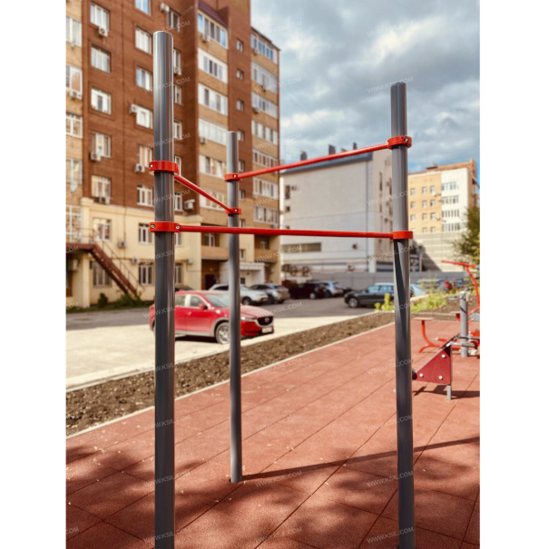 006447 - Каскад турников «треугольник» - фото пример 1