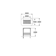 План-схема: 002628 - Пергола
