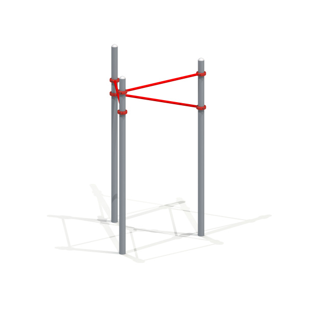 006447 - Каскад турников «треугольник» - детальное фото