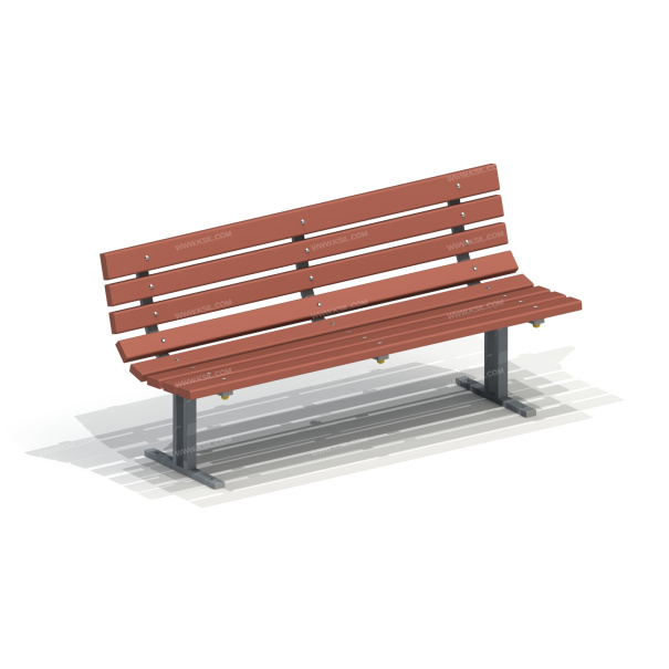 002201 - Диван садово-парковый - детальное фото