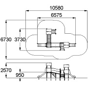 План-схема: 005146 - Детский игровой комплекс «Мини»