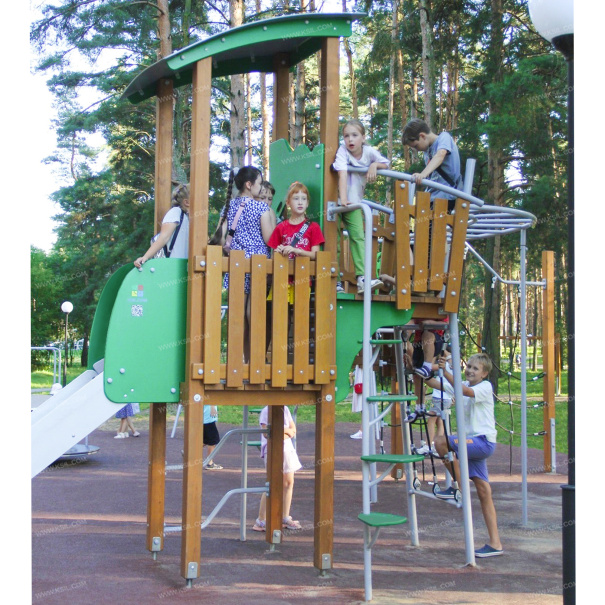 005487 - Детский игровой комплекс «Ларикс» - фото пример 1