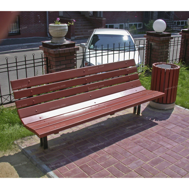 002201 - Диван садово-парковый - фото пример 3