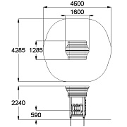 План-схема: 004355 - Домик-беседка