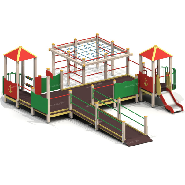 005901 - Детский игровой комплекс для детей с ограниченными возможностями - детальное фото