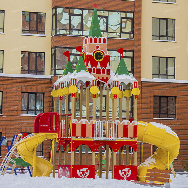 005673 - Детский игровой комплекс «Кремлевские башни» - фото пример 2