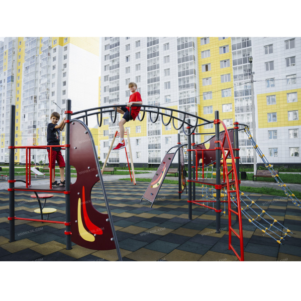 006405 - Детский спортивный комплекс «Каскад» - фото пример 2