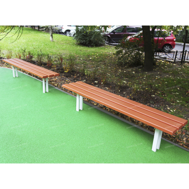 002202 - Скамья садово-парковая - фото пример 1