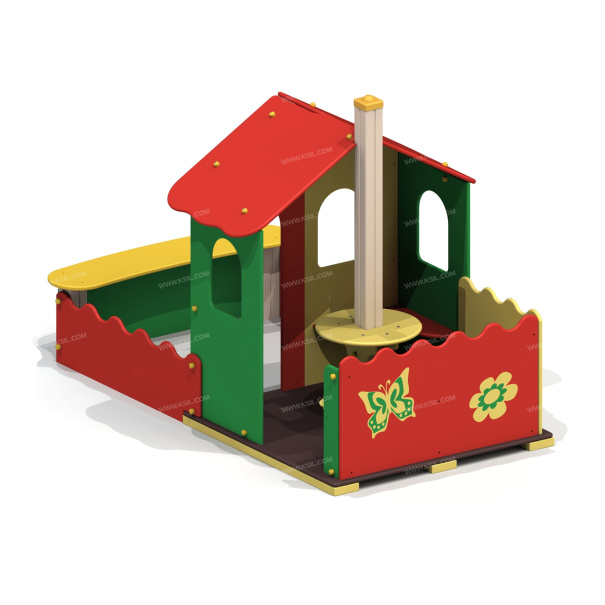 004326 - Домик с песочницей - детальное фото