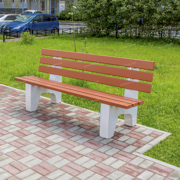 002105 - Диван садово-парковый - фото пример 4