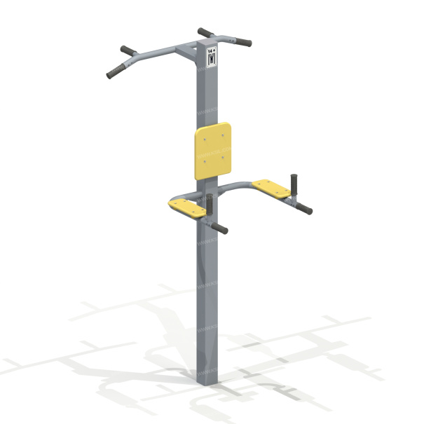 007504 - Турник для подтягивания и брусья для пресса - детальное фото