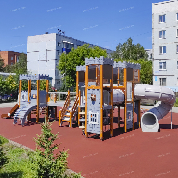 005649 - Детский игровой комплекс «Крепость» - фото пример 1