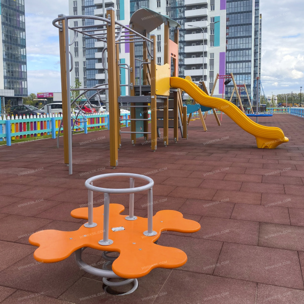 004187 - Качалка на пружине «Клевер» - фото пример 1