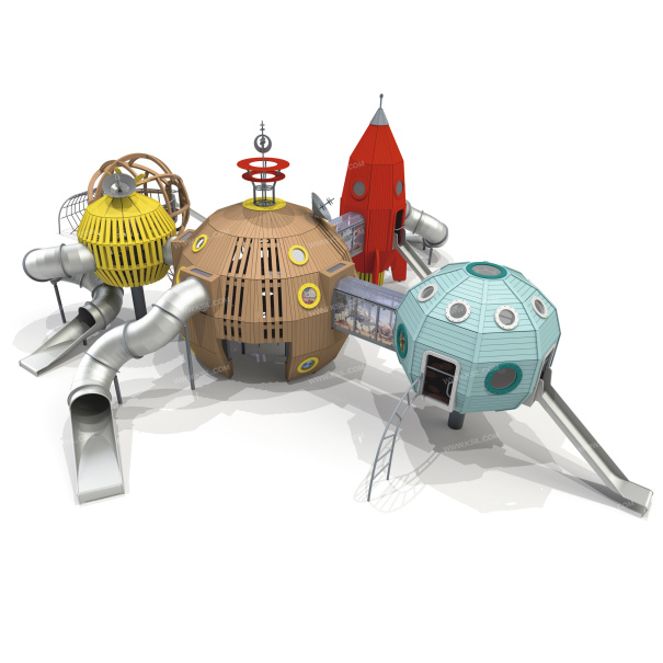 005612 - Детский игровой комплекс «Лунная станция» - детальное фото