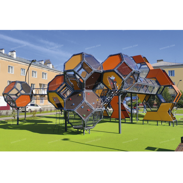 005595 - Детский игровой комплекс «Соты» - фото пример 2