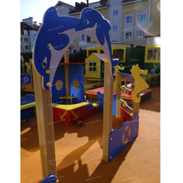 004267 - Песочный дворик «Океан» - фото пример 2